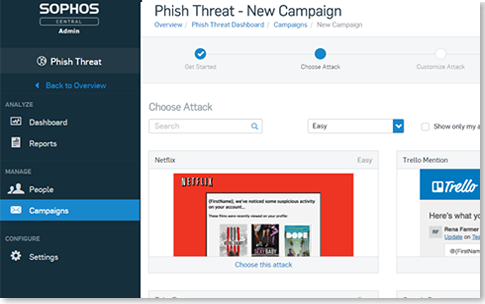 Phish Threat product screenshot