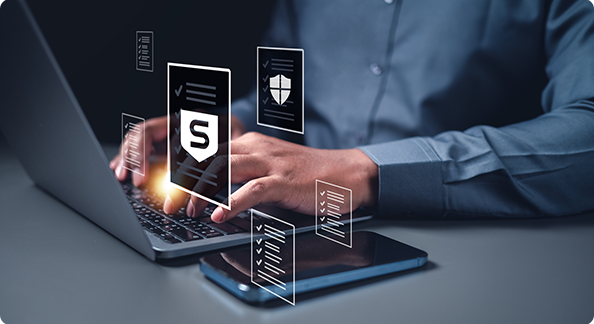 Microsoft defender vs Sophos endpoint computer graphic